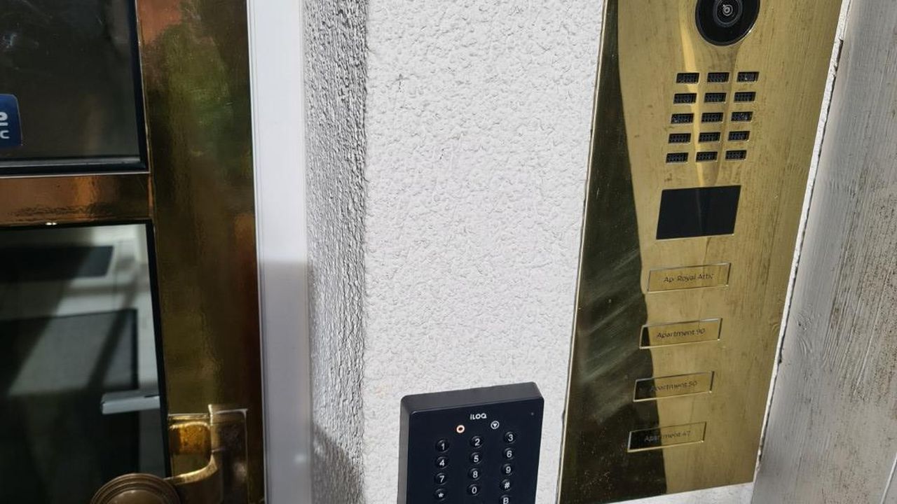 Digitale Schließanlage mit Videomonitoring und Keypad Digitale Schließanlage mit Videomonitoring und Keypad